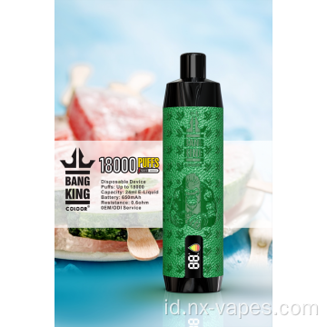 Bang King 18000 Puffs Asli E Rokok Grosir